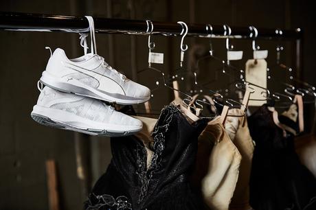 Los bailarines del NYCB para Puma swan pack collection
