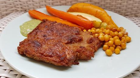 Filetes vegetales de gluten de trigo