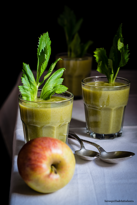 CREMA DE APIO Y MANZANA