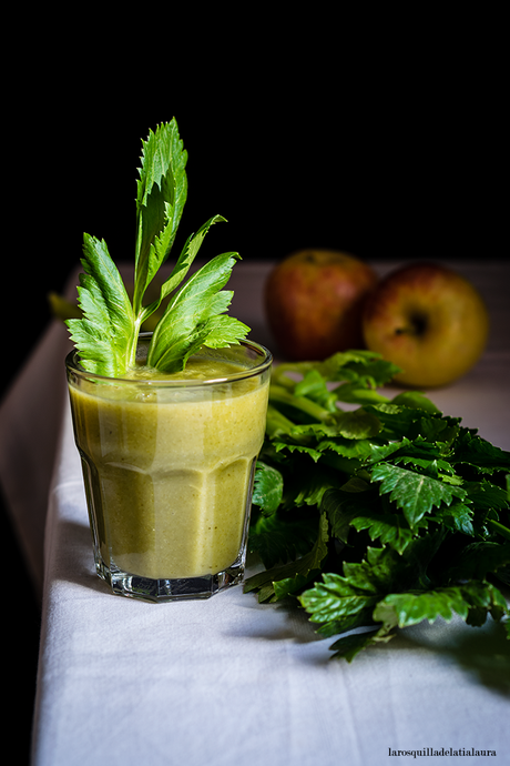 CREMA DE APIO Y MANZANA