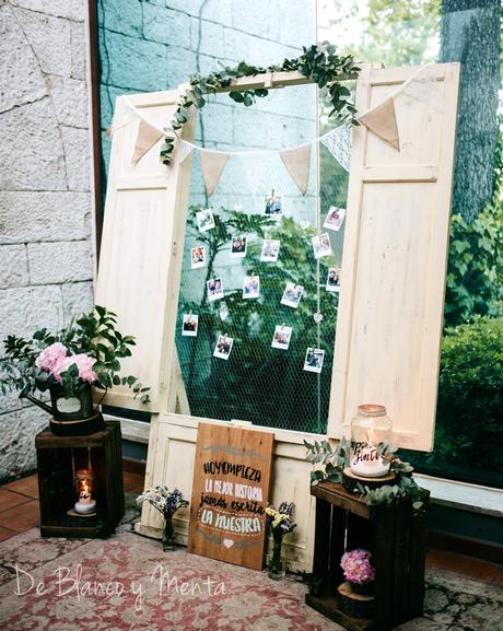 Decoración personalizada para bodas by De Blanco Y Menta