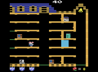 La nueva beta de 'Mappy' para Atari 2600 te va a sorprender