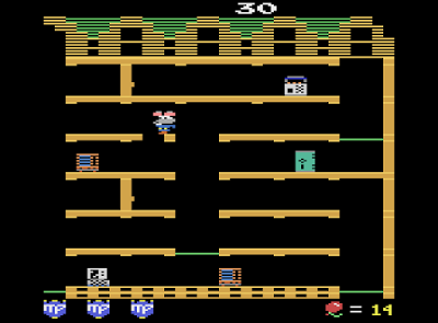 La nueva beta de 'Mappy' para Atari 2600 te va a sorprender