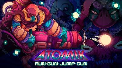 'ATOMIK: RunGunJumpGun', un 'runner' automático con gráficos pixelados y una dificultad brutal, llega a Switch en breve