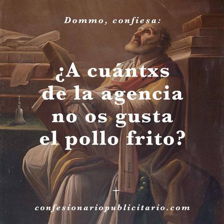 El Confesionario Publicitario vuelve para liberar tus pecados creativos en el #DíaDeLaPublicidad El Confesionario Publicitario vuelve para liberar tus pecados creativos en el #DíaDeLaPublicidad