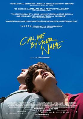 Call Me by Your Name. Descubrimiento carnal.