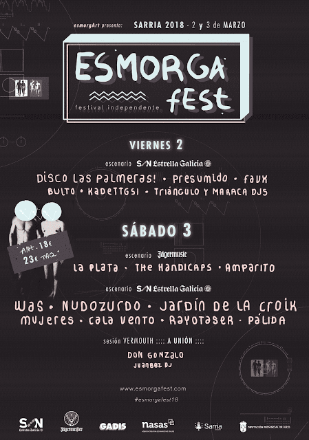 [Noticia] Cartel completo del Esmorga Fest 2018