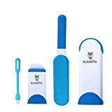 Reciclaje y reutilización al rescate de los gatos callejeros GLEADING Remueve-Pelusa Mágico-Removedor de Pelaje de Mascota- Reutilizable, con Cepillo Limpiador Compacto