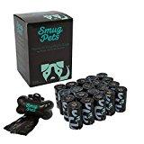 Reciclaje y reutilización al rescate de los gatos callejeros 300 bolsas Premium Biodegradables para residuos de perro SmugPets/ Bolsas para excrementos de perro con dispensador y clip de plomo I Bolsas Extra grandes, extra gruesas, a prueba de fugas y perfumadas | 20 rollos de relleno con 15 bolsas por rollo