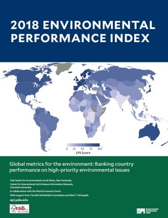 Universidad de Yale: Environmental Performance Index 2018
