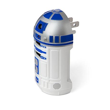 Cargador de pared USB R2-D2: con tecnología de de Star Wars