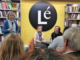 Presentacion de “MORIR NO ES LO QUE MAS DUELE” de Inés Plana, (Editorial Espasa, Librería Lé) Presentacion de “MORIR NO ES LO QUE MAS DUELE” de Inés Plana, (Editorial Espasa, Librería Lé)