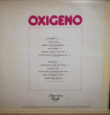 Orquesta Magic fantasy -Oxigeno Magic fly Lp 1980 Orquesta Magic fantasy -Oxigeno Magic fly Lp 1980