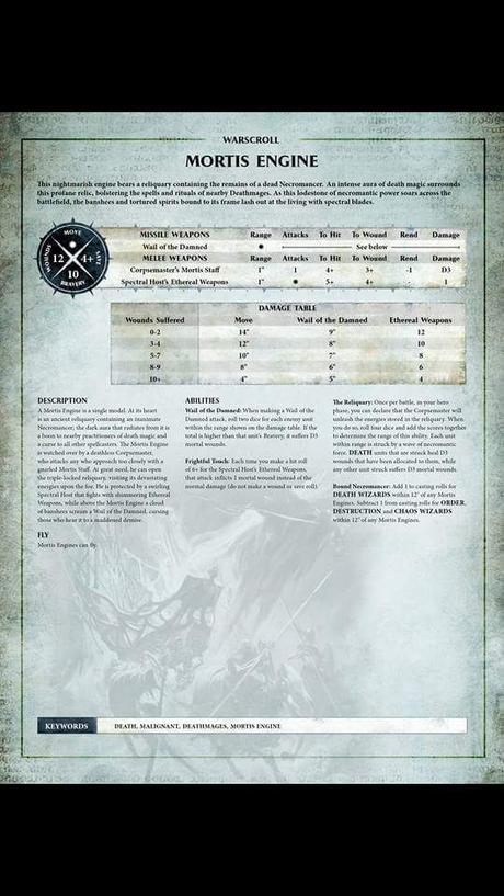 Se filtran 14 Warscrolls del Battletome Legions of Nagash Se filtran 14 Warscrolls del Battletome Legions of Nagash