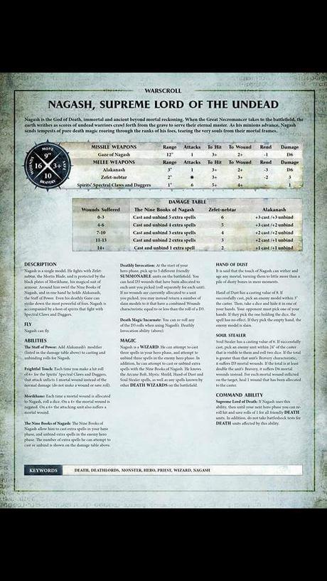 Se filtran 14 Warscrolls del Battletome Legions of Nagash Se filtran 14 Warscrolls del Battletome Legions of Nagash