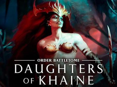 Battletome Hijas de Khaine/ Daughters of Khaine: Un trozo de la portada Battletome Hijas de Khaine/ Daughters of Khaine: Un trozo de la portada