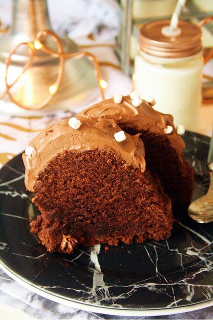 Hot Chocolate Bundt Cake