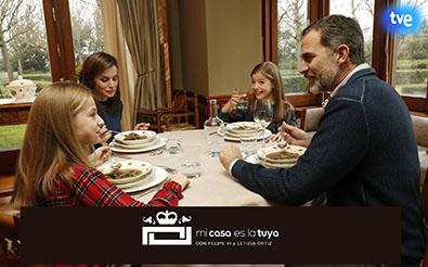 el villano arrinconado, humor, chistes, reir, satira, Felipe VI, mi casa es la tuya