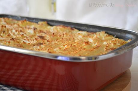 Pastel de pescado o fish pie - Reto #asaltablogs