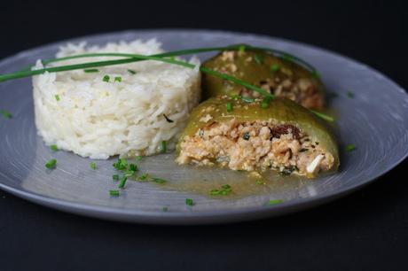 Caigua Rellena de Pollo