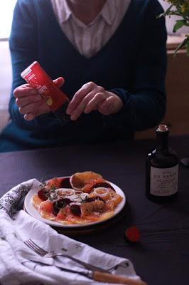 Ensalada de naranja y remolacha. Recetas para una vida saludable