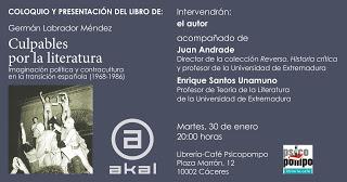 Culpables por la literatura