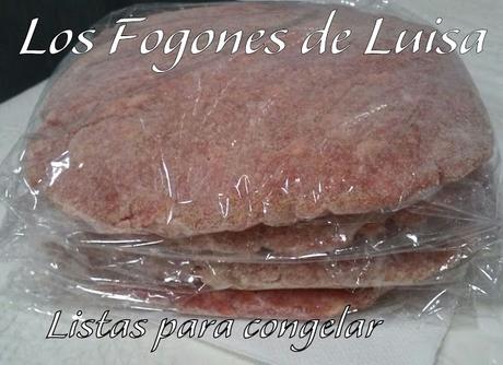 ALBONDIGAS Y HAMBURGUESAS DE CARNE Y VERDURAS