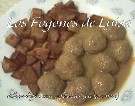 ALBONDIGAS Y HAMBURGUESAS DE CARNE Y VERDURAS