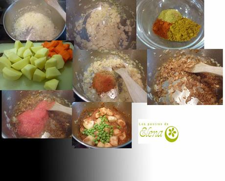 Curry de verduras Curry de verduras