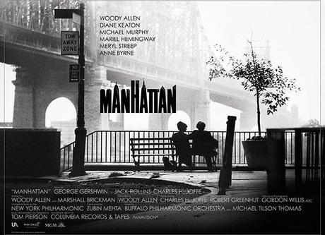 Cartel anunciador de la película Woody Allen, Manhattan, abusos sexuales, Mia Farrow