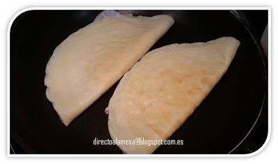 Crepes de jamón york y queso