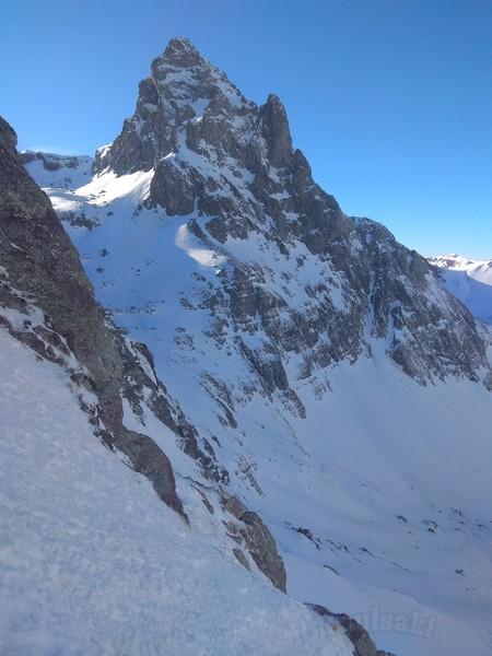 Escalada en hielo en Canal Roya