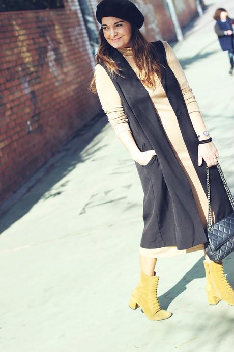 Como combinar un vestido largo Como combinar un vestido largo