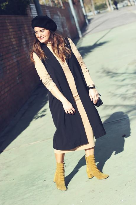 Como combinar un vestido largo Como combinar un vestido largo