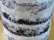 Naked cake vegana chocolate nata