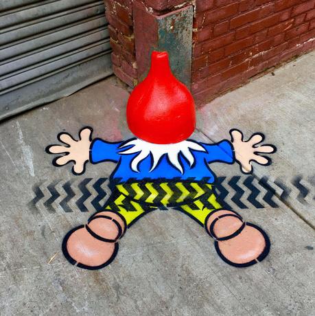 Tom Bob y sus creativos dibujos en la calle Tom Bob y sus creativos dibujos en la calle