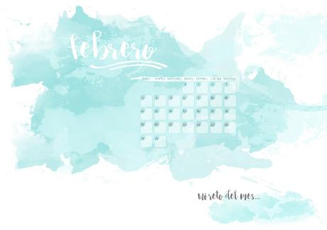 Descargable: Extra Febrero, calendarios y carteles motivadores con lettering Descargable: Extra Febrero, calendarios y carteles motivadores con lettering