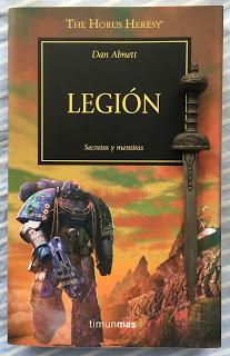 Legion Portada del libro Legión, de Dan Abnett