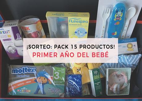 ¡SORTEO! Pack de 15 Productos para el Primer Año del Bebé
