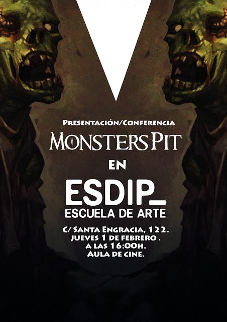 Monsters Pit, este jueves, en la ESDIP