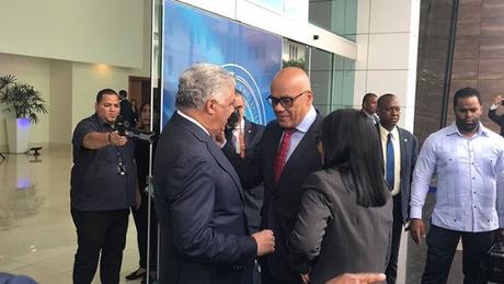 Jorge Rodríguez, casi seguro habrá solución hoy entre gobierno venezuela y oposición.