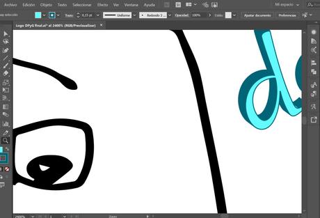 Vectorización de logo y diseño de tarjeta DPyG