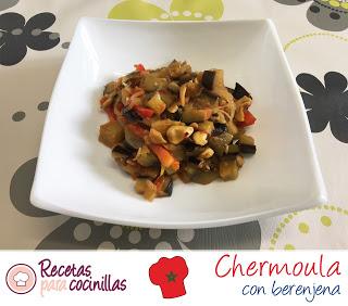 Chermoula con berenjenas y anacardos