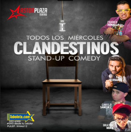 Luego de su éxito en el Astor Plaza regresa el stand Up Innovador y cómicamente urbano: Clandestinos
