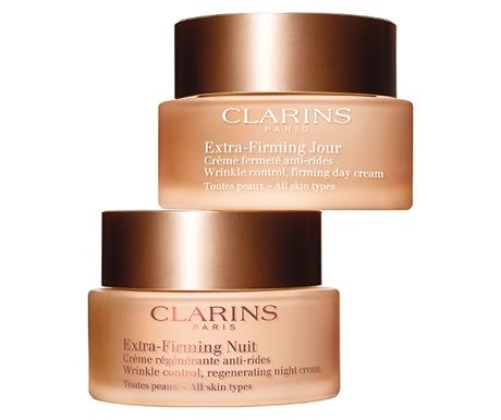 Extra-Firming Jour & Nuit, el Nuevo Tratamiento de Acción Reafirmante Global de Clarins Extra-Firming Jour & Nuit, el Nuevo Tratamiento de Acción Reafirmante Global de Clarins