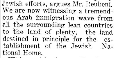 La invención del pueblo palestino: cientos de miles de árabes colonizaron el Mandato de Palestina durante los años 30.