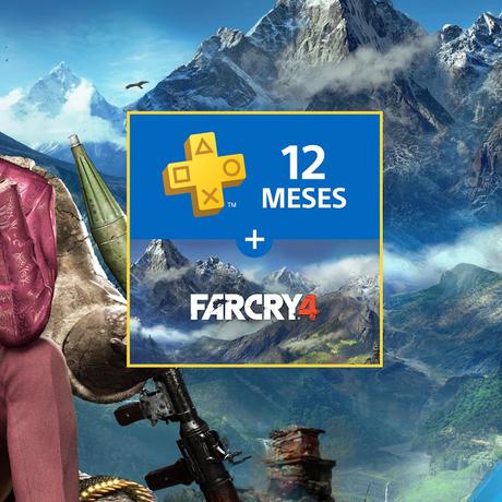 Far Cry 4 de regalo con las suscripciones de 12 meses de PlayStation Plus