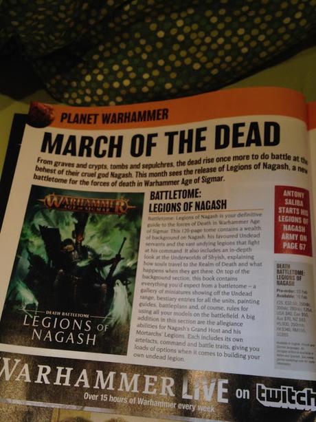 Fotos filtradas de la White Dwarf de Febrero