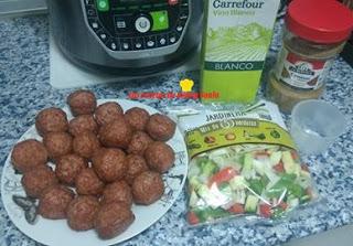 ALBÓNDIGAS EN SALSA DE VERDURAS EN OLLA GM G DE MI AMIGA LOLI