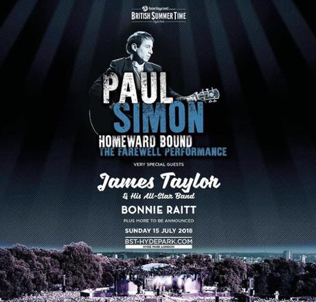 Paul Simon anuncia un gran concierto de despedida en Hyde Park Paul Simon anuncia un gran concierto de despedida en Hyde Park